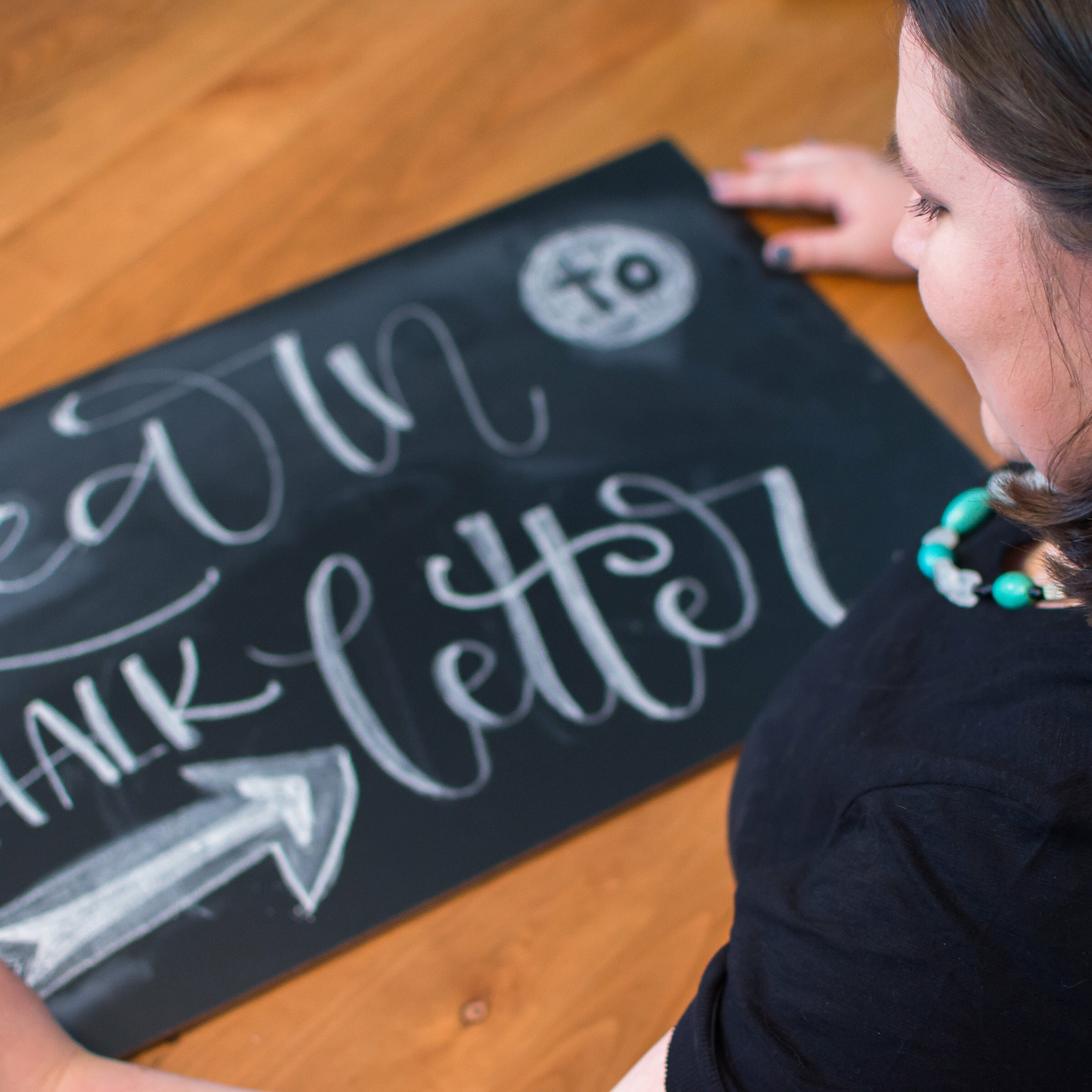 Learn to Chalk Letter